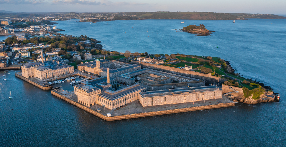 Royal William Yard aerial